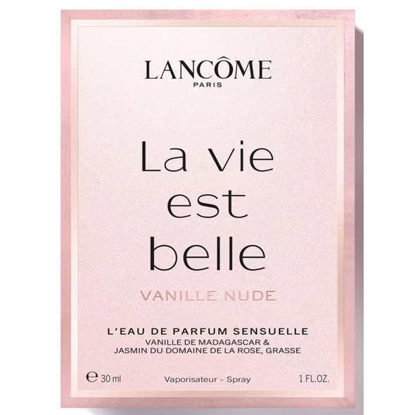 LANCOME LA VIE EST BELLE VANILLE NUDE L'EAU DE PARFUM SENSUELLE VAPO 30 ML 