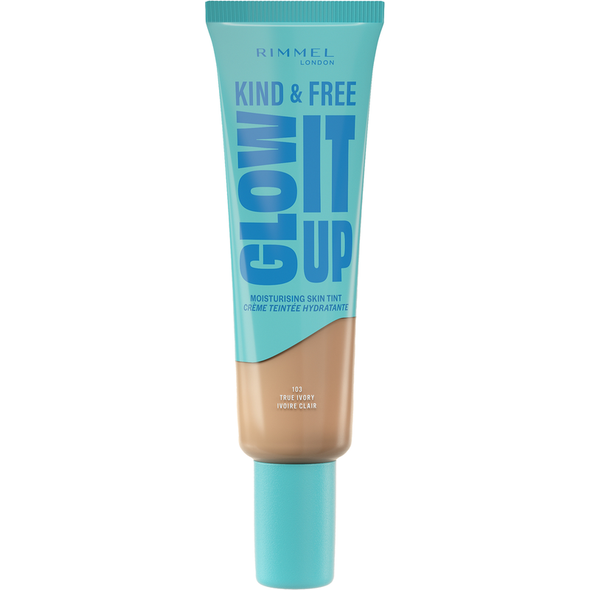 RIMMEL FONDOTINTA KIND&FREE GLOW IT UP N.103 TRUE IVORY