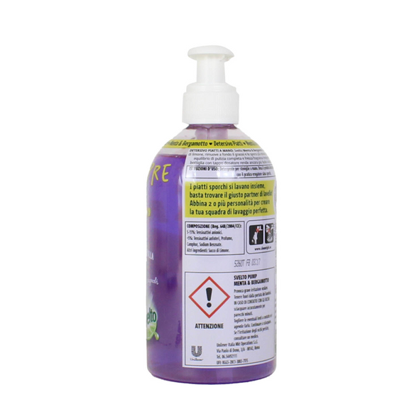 SVELTO PUMP PIATTI MENTA e BERGAMOTTO 450 ML 