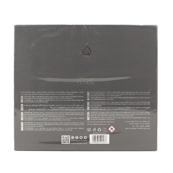 LATTAFA LIAM GREY UNISEX EDP VAPO 100 ML