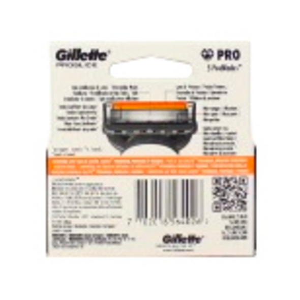 GILLETTE PROGLIDE MANUAL RICAMBIO 4 PZ PER RASOIO MANUAL