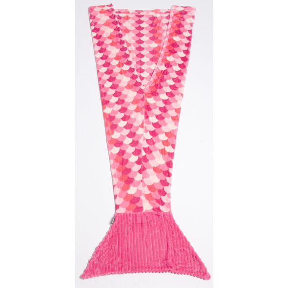 KANGURU PLAID CODA SIRENA LILLA 200 CM FLANELLA MORBIDA 100% POLIESTERE