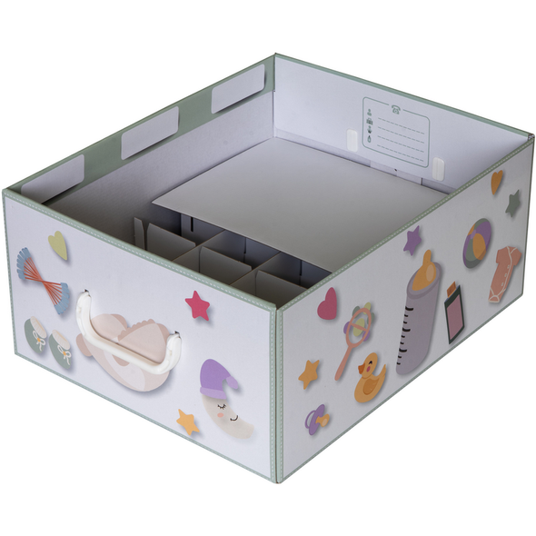 LAVATELLI SCATOLA MEDMIA BABY 32x42x17,5 CM