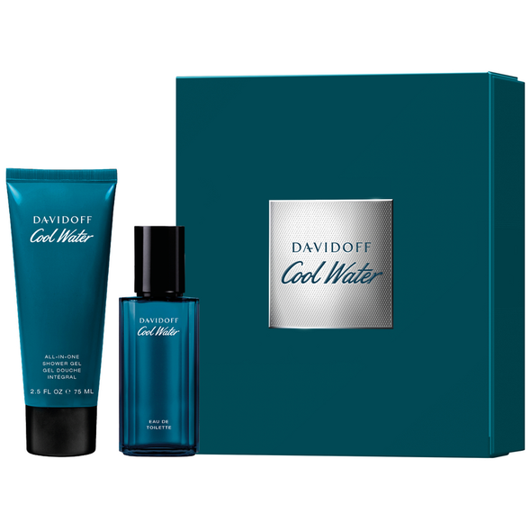 DAVIDOFF COOL WATER COFANETTO UOMO EDT 40 ML + SHOWER GEL 75 ML