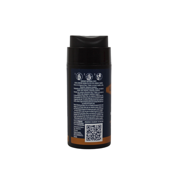 KING C GILLETTE CREMA IDRATANTE PER BARBA e VISO 100 ML