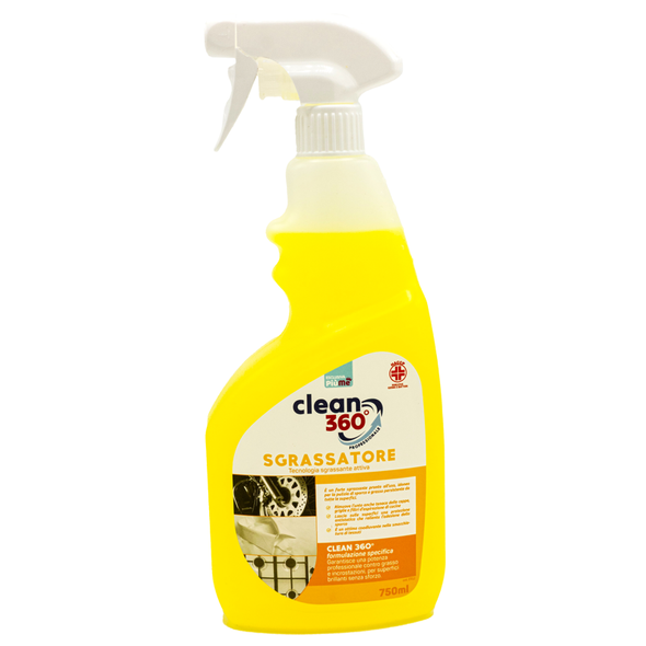 CLEAN 360° SGRASSATORE TRIGGER 750 ML