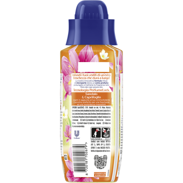 COCCOLINO PROFUMO PER IL BUCATO ELIXIR SANDALO & CAPRIFOGLIO 342 ML 