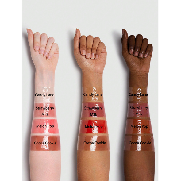 SHEGLAM LUCIDALABBRA LIP CARE CRYSTAL GLAZE MOISTURIZING CANDY LANE