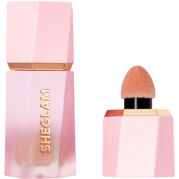 SHEGLAM LIQUID BLUSH COLOR BLOOM MATTE FINISH HUSH HUSH