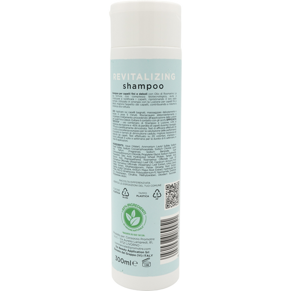 PROMO3 HAIRCARE PROFESSIONALE REVITALIZING SHAMPOO CON OLIO DI ROSMARINO 300 ML