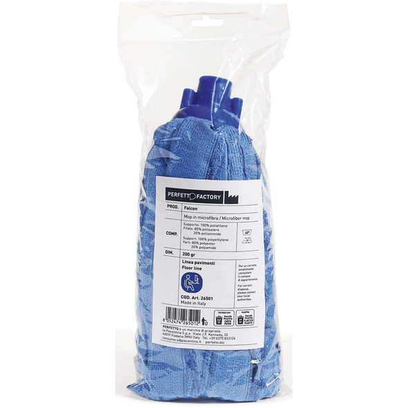 PERFETTO MOP MICROFIBRA BLU 200 GRAMMI