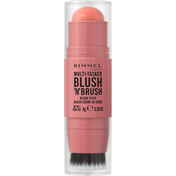 RIMMEL BLUSH MULTITASKER BLUSH'N'BRUSH 100 COTTON CANDY