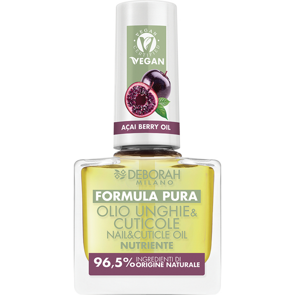 DEBORAH FORMULA PURA SMALTO CURATIVO VEGAN OLIO UNGHIE & CUTICOLE