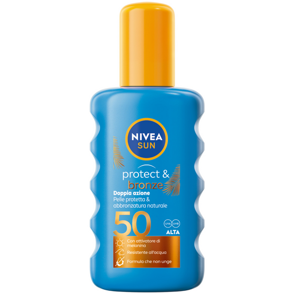 NIVEA SOLARE PROTECT & BRONZE FP50 SPRAY 200 ML  