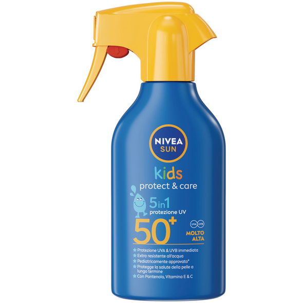 NIVEA SOLARE KIDS PROTECT & CARE FP50+ TRIGGER 250 ML  