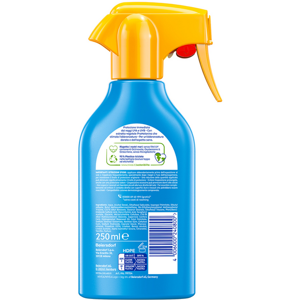 NIVEA SOLARE PROTECT & BRONZE FP20 TRIGGER 250 ML