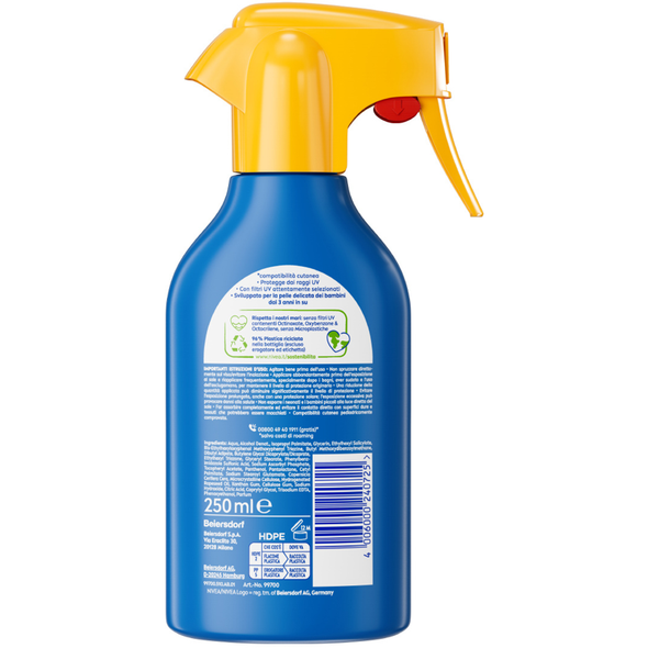 NIVEA SOLARE KIDS PROTECT & CARE FP30 TRIGGER 250 ML  