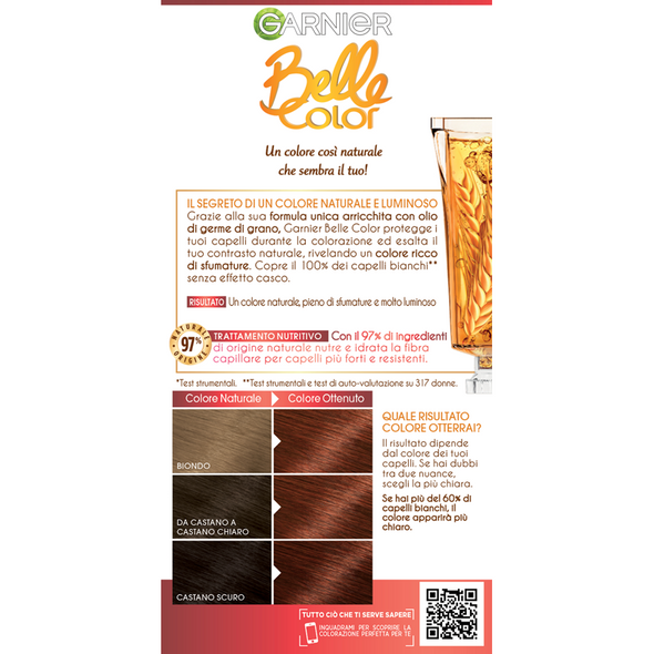 BELLE COLOR N.5.5.50 MOGANO NATURALE