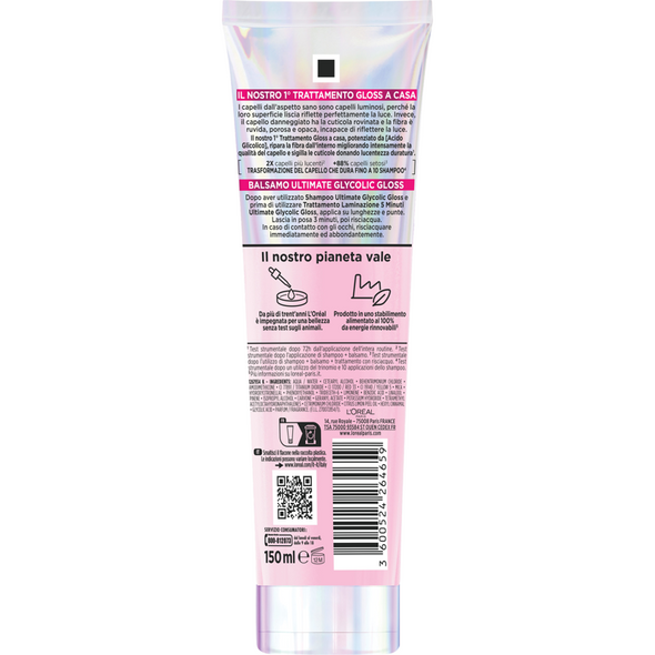 ELVIVE GLYCOLIC GLOSS ULTIMATE BALSAMO 150 ML