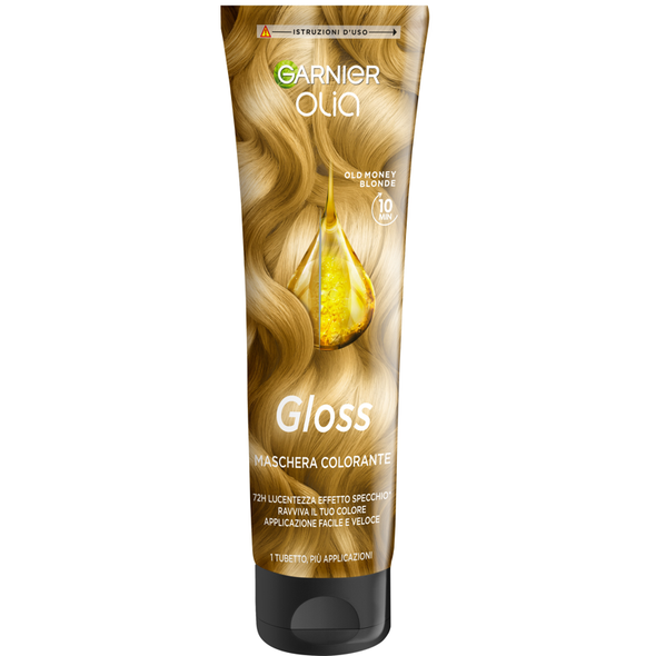 GARNIER OLIA GLOSS MASCHERA COLORANTE 72H OLD MONEY BLONDE 150 ML