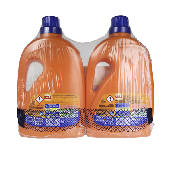 SOLE DETERSIVO LIQUIDO BUCATO LAVATRICE BIANCO SPLENDENTE 2 PEZZI DA 41 LAVAGGI 