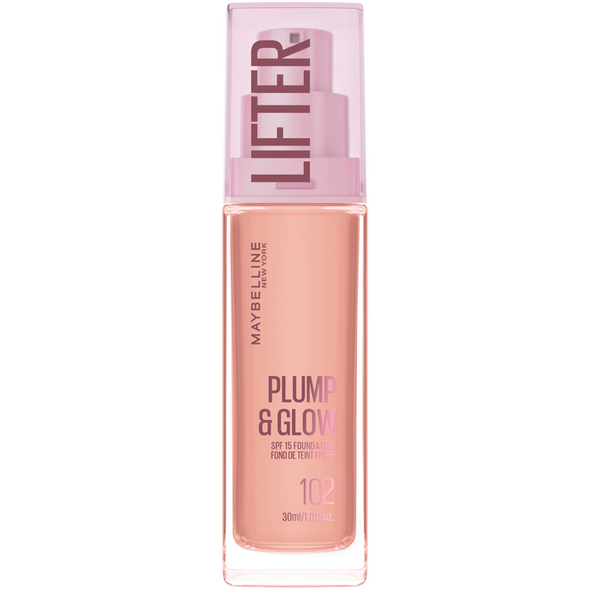 MAYBELLINE FONDOTINTA LIFTER PLUMP & GLOW N. 102