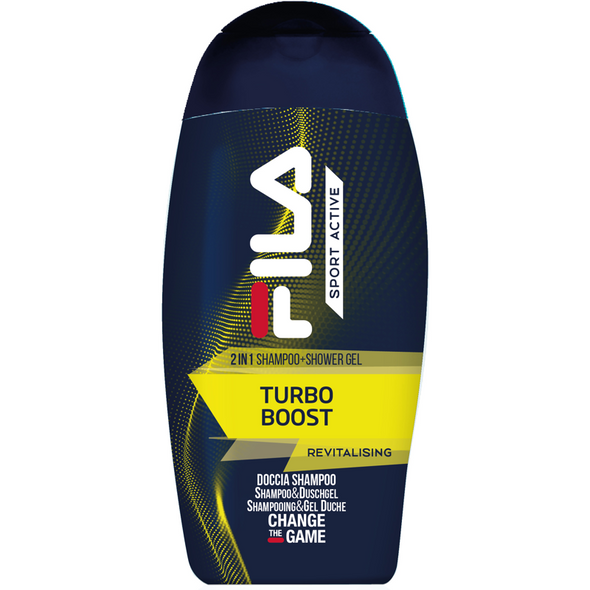 FILA 2in1 SHAMPOO & SHOWER TURBO BOOST REVITALISING 250 ML 