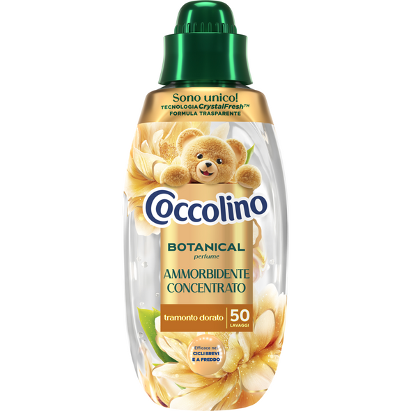 COCCOLINO CONCENTRATO BOTANICAL TRAMONTO DORATO 50 LAVAGGI 750 ML  