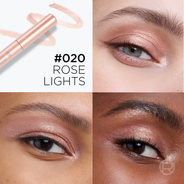 L'OREAL OMBRETTO LE SHADOW STICK N. 20 ROSE LIGHTS