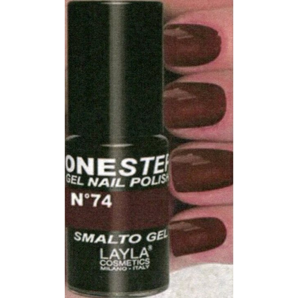 LAYLA SMALTO GEL ONE STEP N.74 ATOMIC BRONZE
