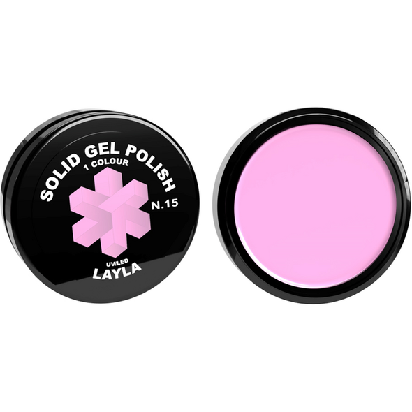 LAYLA SMALTO SOLID GEL N.15 ELECTRA PINK
