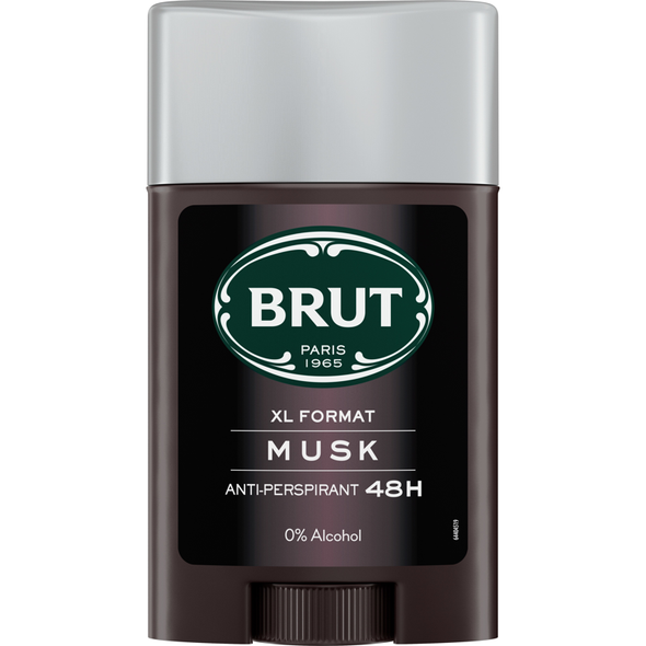 BRUT DEODORANTE STICK ANTI TRASPIRANTE 48H MUSCHIO FORMATO XL 75 ML