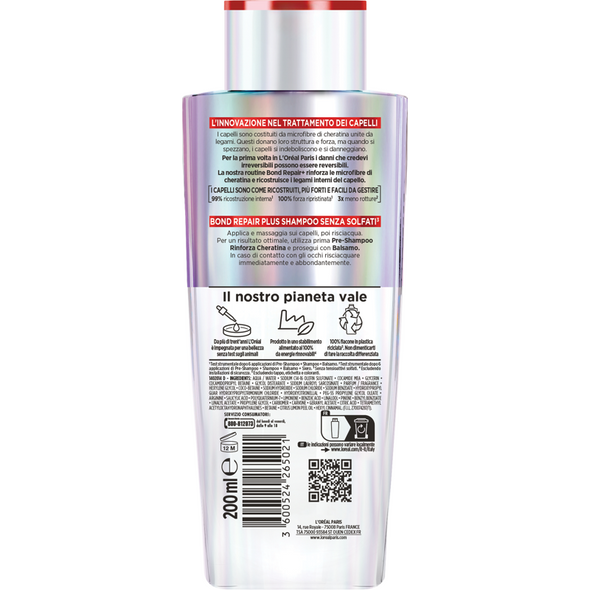 ELVIVE BOND REPAIR PLUS SHAMPOO 200 ML