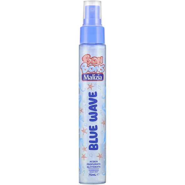 MALIZIA BON BONS ACQUA PROFUMATA GLITTERATA BLUE WAVE 75 ML