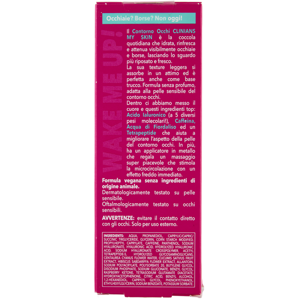 CLINIANS MY SKIN CONTORNO OCCHI IDRATANTE ANTI BORSE e OCCHIAIE 15 ML  