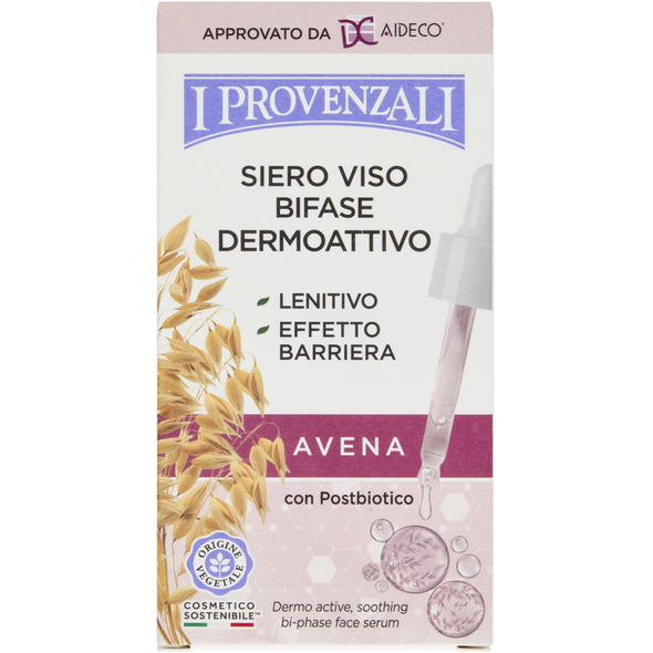 I PROVENZALI AVENA SIERO VISO BIFASE DERMOATTIVO 30 ML 