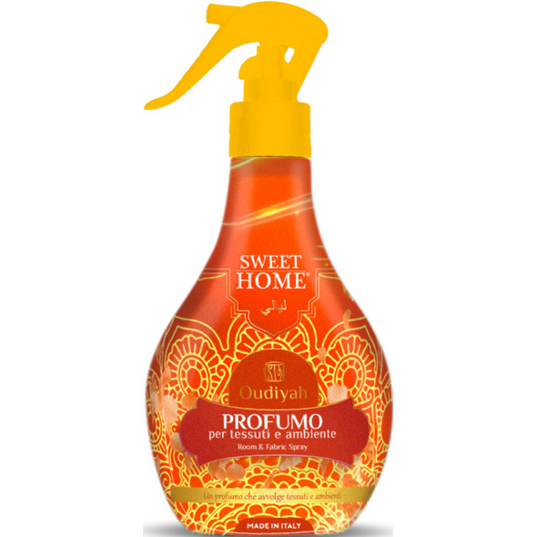 SWEET HOME PROFUMO PER TESSUTI e AMBIENTE OUDIYAH TRIGGER 250 ML  