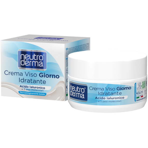 NEUTRO DERMA CREMA VISO GIORNO IDRATANTE VASO 50 ML 