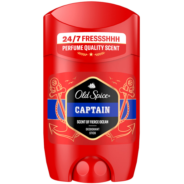 OLD SPICE DEODORANTE STICK CAPTAIN PROFUMO FIERCE OCEAN 50 ML 