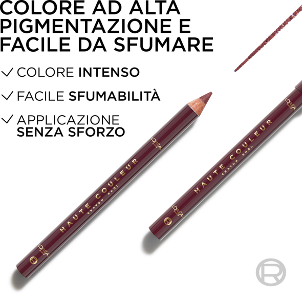 L'OREAL MATITA KHOL HAUTE COULEUR BORDEAUX