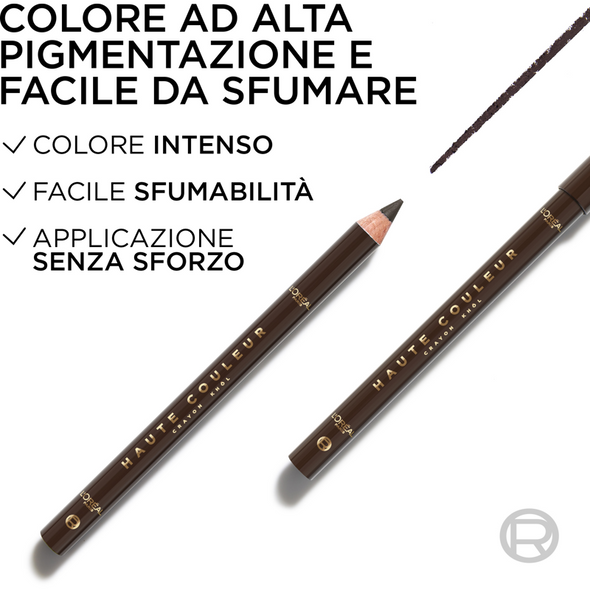 L'OREAL MATITA KHOL HAUTE COULEUR BRUN LEATHER