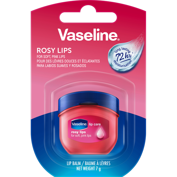 VASELINE LIP CARE ROSY BALSAMO LABBRA VASETTO 7 grammi