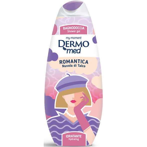 DERMOMED BAGNODOCCIA ROMANTICA NUVOLA DI TALCO IDRATANTE 500 ML 