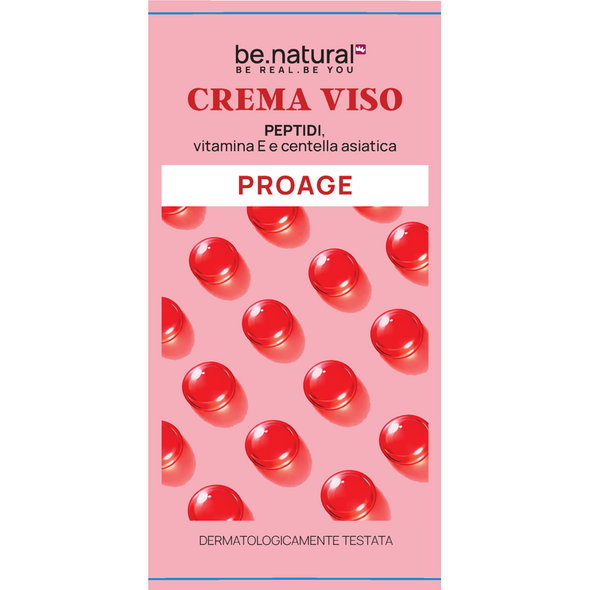 BE.NATURAL CREMA VISO GIORNO PROAGE CON PEPTIDI 50 ML