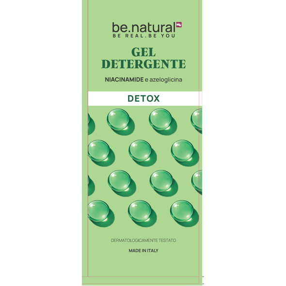 BE.NATURAL GEL DETERGENTE DETOX CON NIACINAMIDE 150 ML