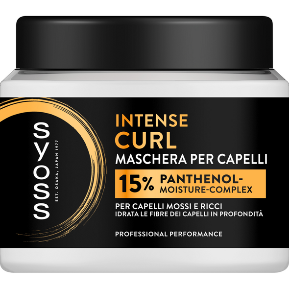 SYOSS MASCHERA INTENSE CURLS PER CAPELLI MOSSI E RICCI 400 ML