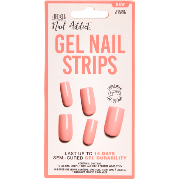 ARDELL GEL NAIL 16 STRIPS ADESIVE CHERRY BLOSSOM