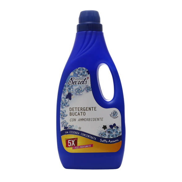 SECRETS DETERGENTE BUCATO CON AMMORBIDENTE SOFFIO AZZURRO 37 TRATTAMENTI 1,5 LT    