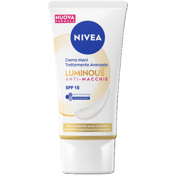 NIVEA HAND CREMA MANI LUMINOUS ANTI MACCHE SPF15 50 ML 