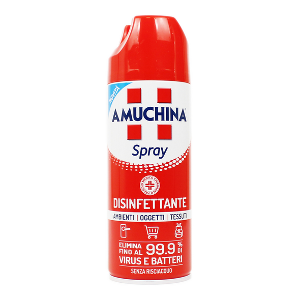 AMUCHINA DISINFETTANTE AMBIENTI, OGGETTI, TESSUTI, SPRAY 400 ML